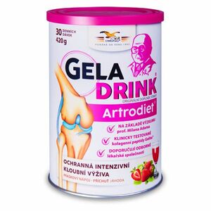 GELADRINK Artrodiet nápoj jahoda 420 g obraz