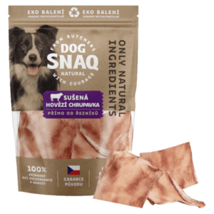 DOG SNAQ Hovězí kousky sušené lopatkové chrupavky 75 g obraz