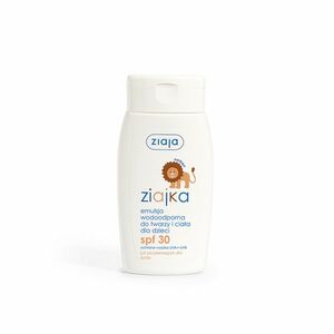 ZIAJA Ziajka Emulze na opalování pro děti SPF 30 125 ml obraz