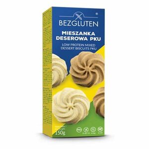 BEZGLUTEN Sušenky mix PKU nízkobílkovinné 150 g obraz