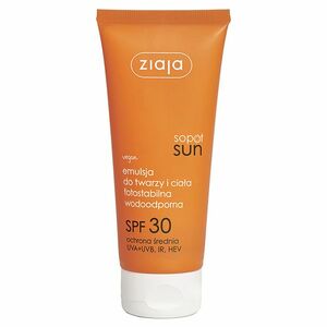 ZIAJA Sun Emulze na opalování na obličej a tělo SPF 30 100 ml obraz