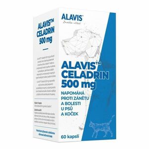 Alavis Celadrin pro psy a kočky 500 mg 60 kapslí obraz