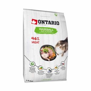 Ontario Cat Hairball granule 6, 5 kg obraz