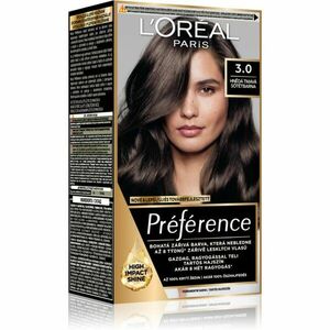 L’Oréal Paris Préférence barva na vlasy odstín 3.0 Dark Brown 1 ks obraz