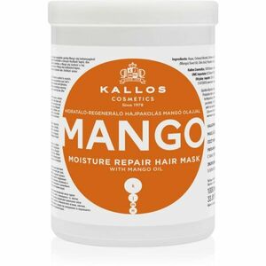 Kallos KJMN Professional Mango posilující maska s mangovým olejem 1000 ml obraz