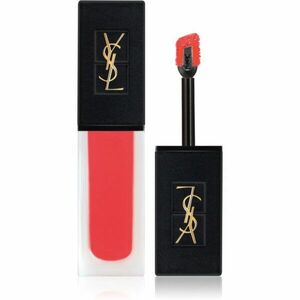 Yves Saint Laurent Tatouage Couture Velvet Cream vysoce pigmentovaná krémová rtěnka s matným efektem odstín 202 Coral Symbol 6 ml obraz