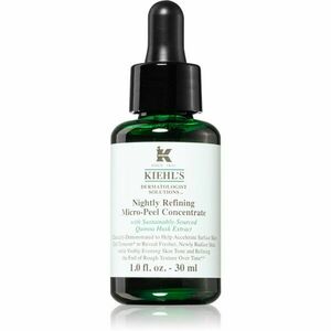 Kiehl's Dermatologist Solutions Nightly Refining Micro-Peel Concentrate rozjasňující noční peelingová péče pro všechny typy pleti včetně citlivé 30 ml obraz