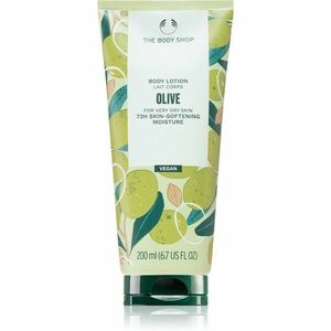 The Body Shop Olive zjemňující tělové mléko pro suchou pokožku 200 ml obraz