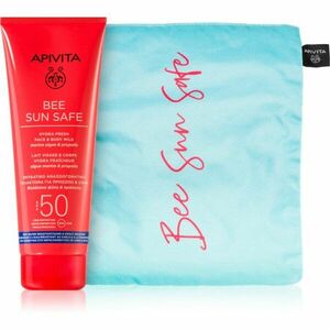 Apivita Bee Sun Safe Hydra Fresh SET opalovací mléko na obličej a tělo (SPF 50) dárková sada obraz