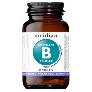 VIRIDIAN Co-enzyme B Complex 30 kapslí obraz