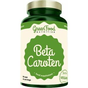 GREENFOOD NUTRITION Beta Caroten 90 kapslí obraz