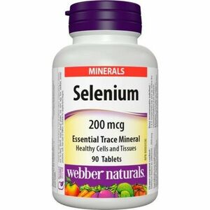 WEBBER NATURALS Selen 200 mcg 90 tablet obraz