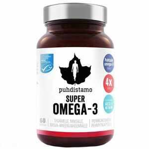 PUHDISTAMO Super Omega-3 60 kapslí obraz