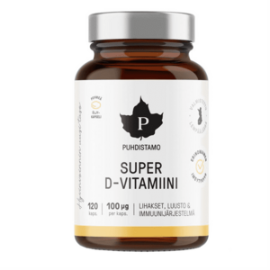 PUHDISTAMO Super Vitamin D 4000 iu 120 kapslí obraz