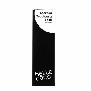 HELLO COCO Charcoal Toothpaste Foam 50 ml obraz