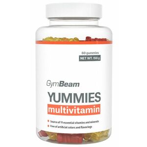 GYMBEAM Yummies Multivitamin medvídci 60 ks obraz