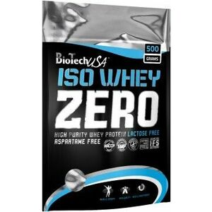 BIOTECH USA Iso Whey Zero Lactose Free čokoláda 500 g obraz