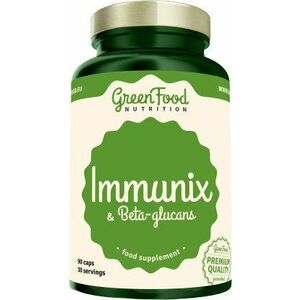 GREENFOOD NUTRITION Immunix & Beta-glucans 90 kapslí obraz