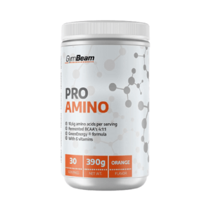 GYMBEAM ProAmino stim-free pomeranč 390 g obraz