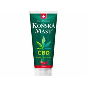 HERBAMEDICUS Koňská mast s CBD hřejivá 200 ml obraz