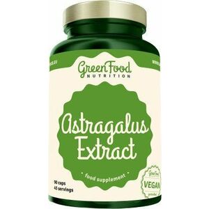 GREENFOOD NUTRITION Astragalus Extract 90 kapslí obraz