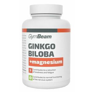 GYMBEAM Ginkgo Biloba + Magnézium 90 kapslí obraz