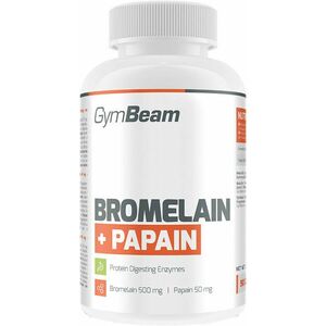 GYMBEAM Bromelain Papain 90 kapslí 90 ks obraz