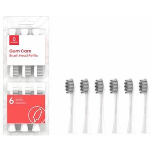 OCLEAN náhradní hlavice Gum Care Extra Soft, P1S12 W06, bílé 6 ks obraz