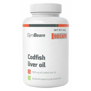 GYMBEAM Codfish liver oil 90 kapslí 90 ks obraz