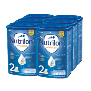 NUTRILON Advanced 2 Good Night pokračovací kojenecké mléka 6 x 800 g obraz