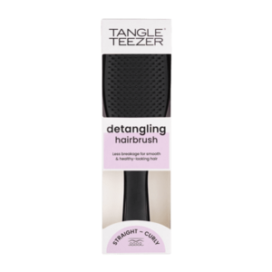 TANGLE TEEZER The Ultimate Detangler Straight - Curly Midnight Black obraz