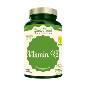 GREENFOOD NUTRITION Vitamin K2 60 kapslí obraz