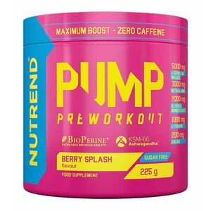 Pump (bez kofeinu) - Nutrend 225 g Bubble Gum obraz