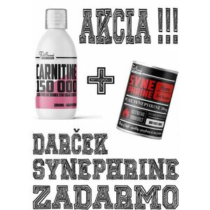 Akce: Carnitine 150 000 Tekutý + Synephrine Zdarma - FitBoom 1000 ml. + 100 tbl. Green Apple obraz