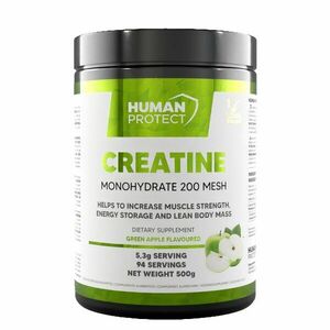 Creatine Monohydrate 200 Mesh - Human Protect 500 g Lemon obraz