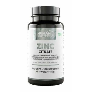 Zinc Citrate - Human Protect 100 kaps. obraz