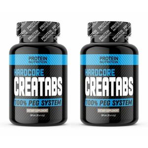 1+1 Zdarma: Hardcore CreaTabs - Protein Nutrition 100 tbl. + 100 tbl. obraz