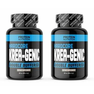 1+1 Zdarma: Hardcore Krea-Genic - Protein Nutrition 100 kaps. + 100 kaps. obraz