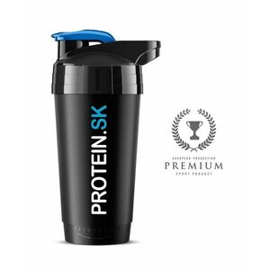 Premium Shaker X - Protein Nutrition Čierna 700 ml. obraz