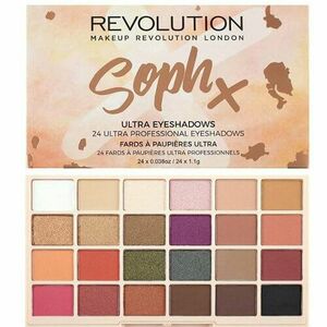 Revolution Paletka 24 očních stínů SophX (Eyeshadow Palette) 26, 4 g obraz