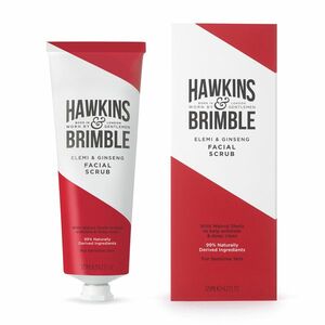 Hawkins & Brimble Jemný pleťový peeling pro muže s vůní elemi a ženšenu (Elemi & Ginseng Pre-Shave Scrub) 125 ml obraz