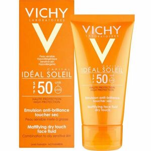 Vichy Ochranný matující fluid na obličej SPF 50 Capital Soleil (Mattifying Face Fluid) 50 ml obraz