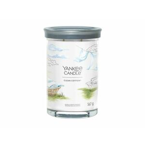 Yankee Candle Aromatická svíčka Signature tumbler velký Clean Cotton 567 g obraz