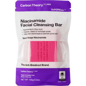 Carbon Theory Čisticí pleťové mýdlo Niacinamide (Facial Cleansing Bar) 100 g obraz