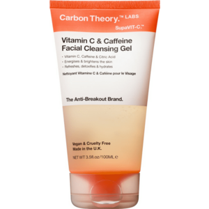 Carbon Theory Čisticí pleťový gel Vitamin C & Caffeine (Facial Cleansing Gel) 100 ml obraz