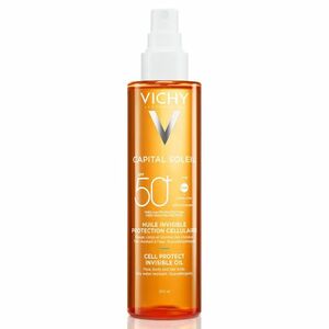 Vichy Neviditelný olejový sprej na opalování SPF 50+ Capital Soleil (Cell Protect Invisible Oil) 200 ml obraz