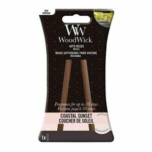 WoodWick Náhradní vonné tyčinky do auta Coastal Sunset (Auto Reeds Refill) obraz