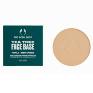 The Body Shop Náhradní náplň do kompaktního pudru Tea Tree Face Base (Skin Clarifying Powder Foundation Recharge) 9 g 2W Medium obraz