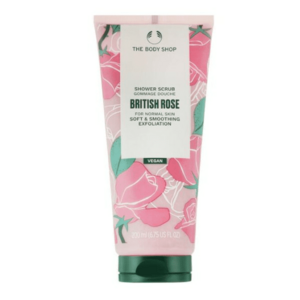 The Body Shop Vyhlazující sprchový peeling British Rose (Shower Scrub) 200 ml obraz