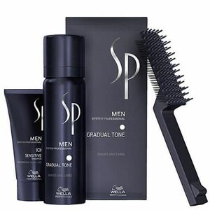 Wella Professionals Tónovací pěna na vlasy pro muže 60 ml + šampon na vlasy 30 ml SP Men (Gradual Tone) hnědá obraz